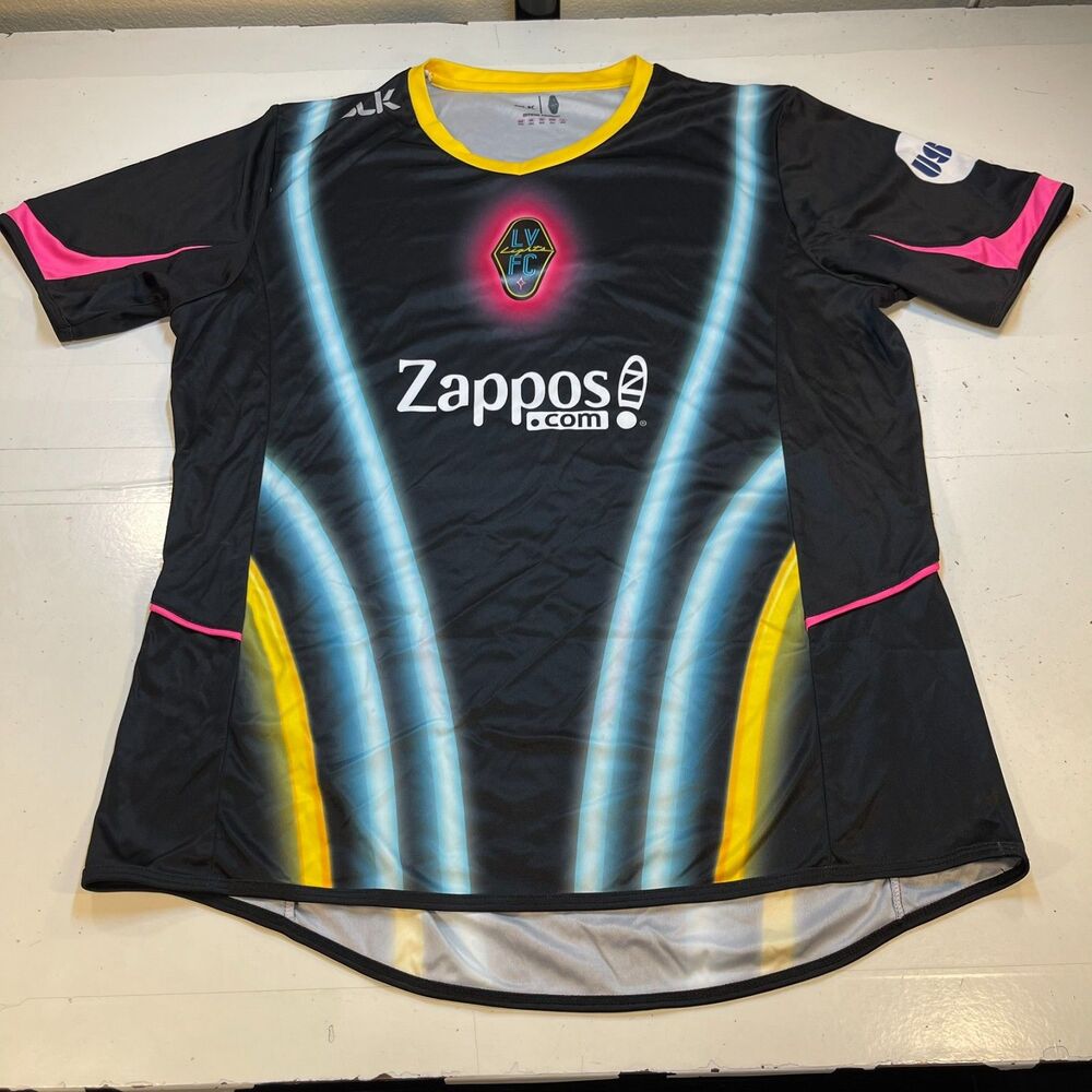 New LAS VEGAS LIGHTS FC FOOTBALL CLUB SOCCER 2019 HOME JERSEY Sz XXL